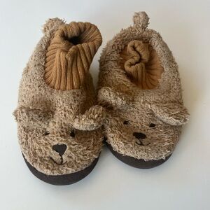 Baby Gap Bear Slippers toddler size 9-10